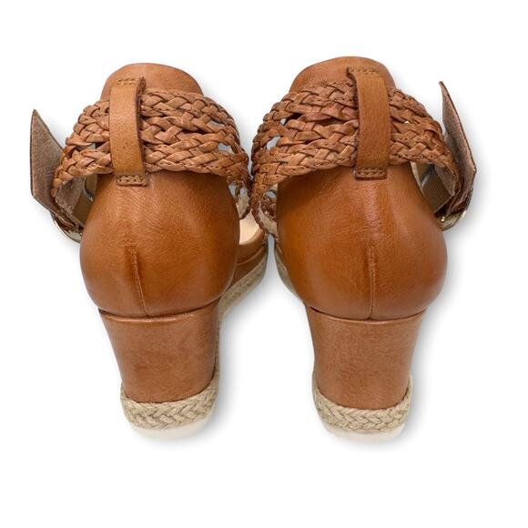 Frankie4 Australia FiFi Tan Espadrille Wedge Sandal Sole Hero™ Footbed Sz 7 $200 - Picture 12 of 15